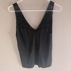 SOLD BCBG max azria top l beaded